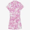 Zadig & Voltaire Cookis Toile-de-Jouy-print Organic-cotton Playsuit -VogueVibe Store R04151940 TOILE M