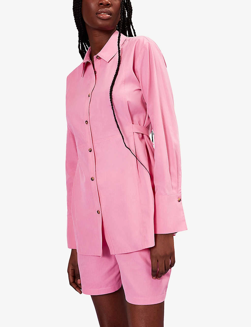 Whistles Lola Drawstring-waist Woven Shorts 7 Whistles Lola Drawstring-waist Woven Shorts - Image 5