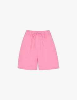 Whistles Lola Drawstring-waist Woven Shorts