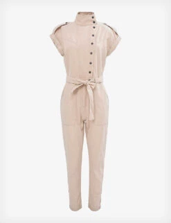 Ikks Graphic-print Denim Jumpsuit