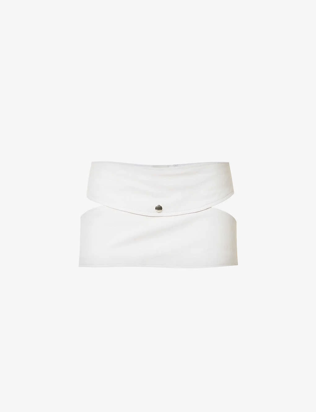 Cut-out Low-rise Suede Mini Skirt 3 Cut-out Low-rise Suede Mini Skirt