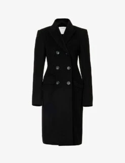 Sportmax Morgana Double-breasted Wool Coat