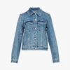 Loewe Anagram Logo-patch Regular-fit Denim Jacket -VogueVibe Store R04159297 MIDBLUEDENIM M