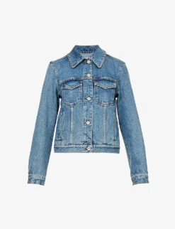 Loewe Anagram Logo-patch Regular-fit Denim Jacket