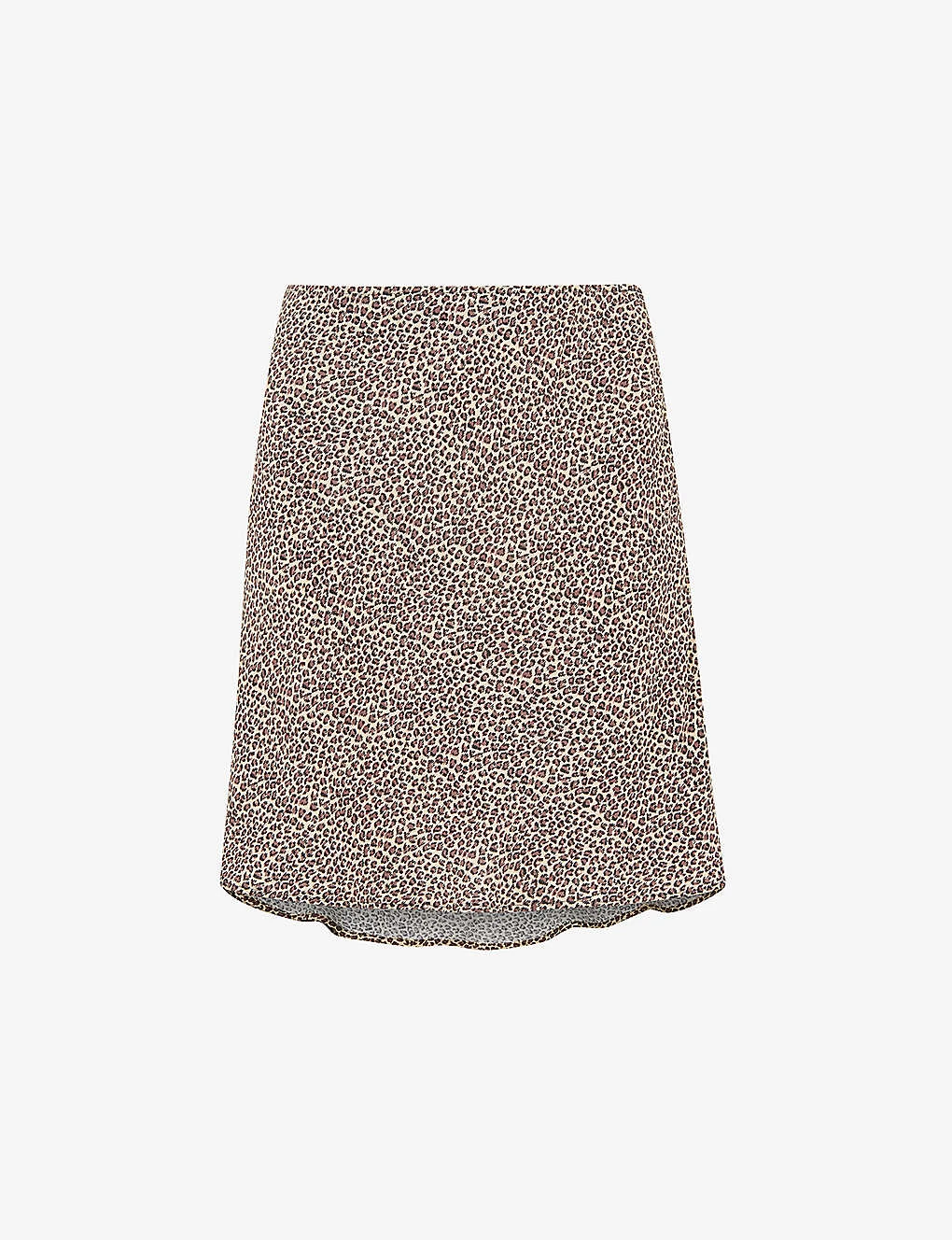 Whistles Dashed Leopard-print Woven Mini Skirt 3 Whistles Dashed Leopard-print Woven Mini Skirt