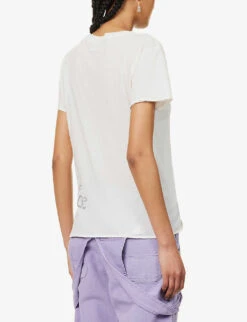 ERL Venice Floral-print Cotton-jersey T-shirt 11 ERL Venice Floral-print Cotton-jersey T-shirt -VogueVibe Store R04165346 WHITE ALT03