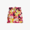 Ted Baker Thiana Belted Floral-print Woven Shorts