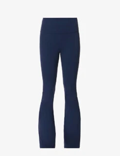 Lululemon Groove Flared-leg Stretch-woven Leggings