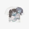 FIORUCCI Angels Graphic-print Organic Stretch-cotton T-shirt 1 FIORUCCI Angels Graphic-print Organic Stretch-cotton T-shirt -VogueVibe Store R04168334 WHITE M