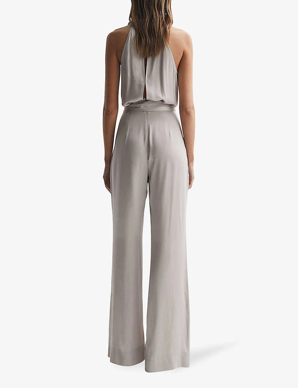 Reiss Rose Cowl-neck Woven Jumpsuit 6 Reiss Rose Cowl-neck Woven Jumpsuit - Image 4