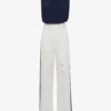 Reiss Ivy Striped Wide-leg Woven Jumpsuit -VogueVibe Store R04169115 NAVYWHITE M
