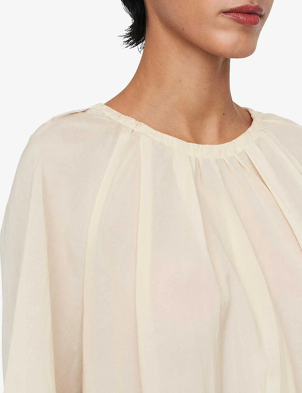 Joseph Blackwell Pleated Relaxed-fit Woven Top 7 Joseph Blackwell Pleated Relaxed-fit Woven Top - Image 5