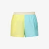 It's Now Cool Vacay Colour-block Cotton-poplin Shorts -VogueVibe Store R04185542 GELATO M