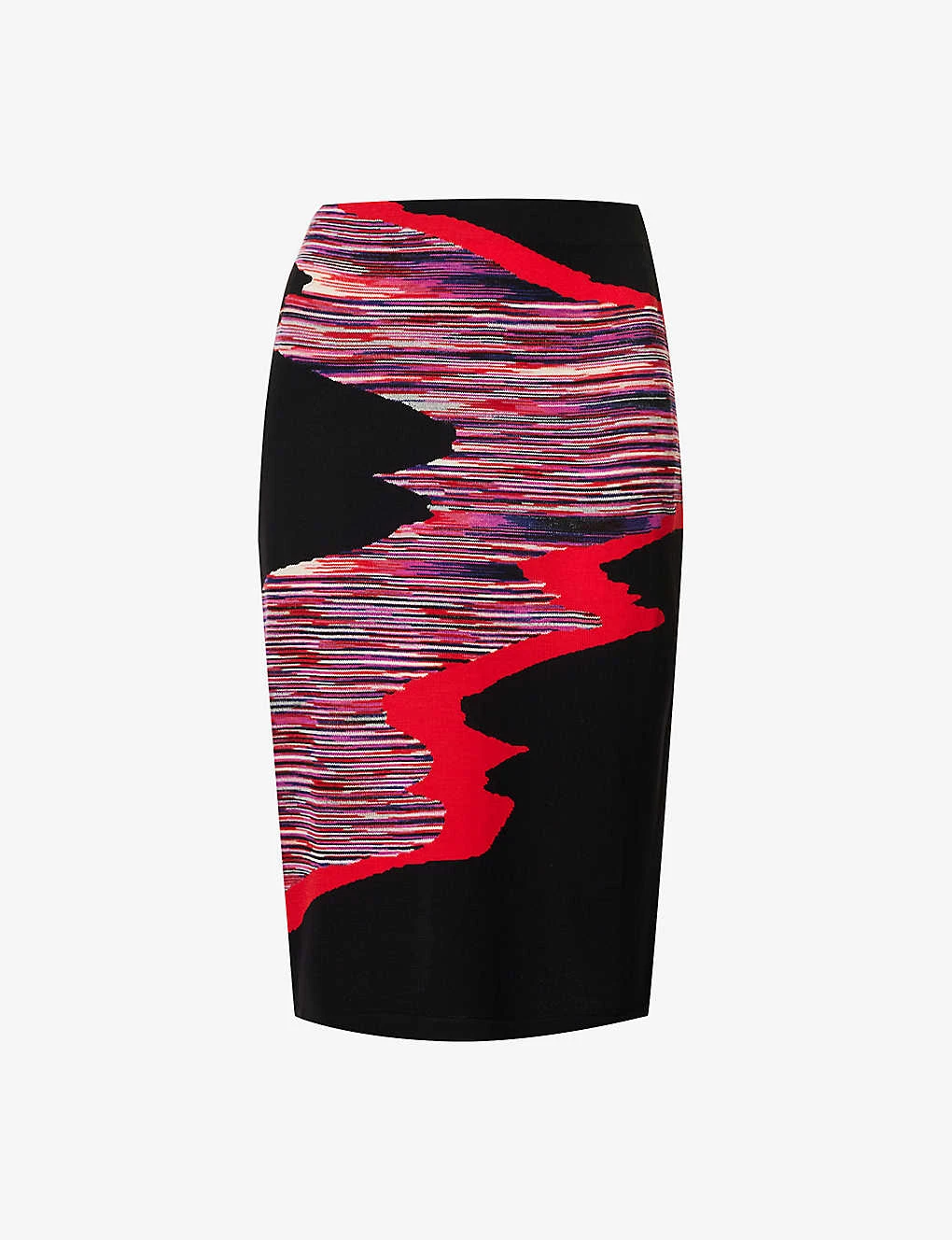 Missoni Space Dye High-wait Wool Midi Skirt 3 Missoni Space Dye High-wait Wool Midi Skirt