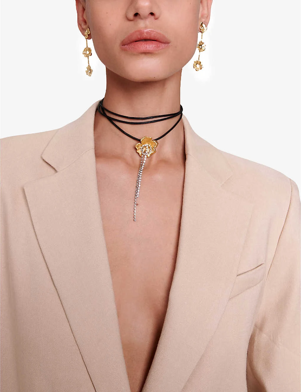 Maje Vosta Single-breasted Stretch-woven Blazer 7 Maje Vosta Single-breasted Stretch-woven Blazer - Image 5