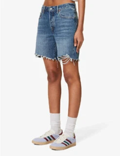 Levis 501 ‘90s High-rise Denim Shorts -VogueVibe Store R04191369 HAPPYBREAK ALT02