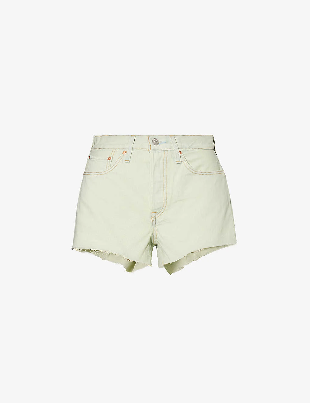 Levis 501 Original High-rise Denim Shorts