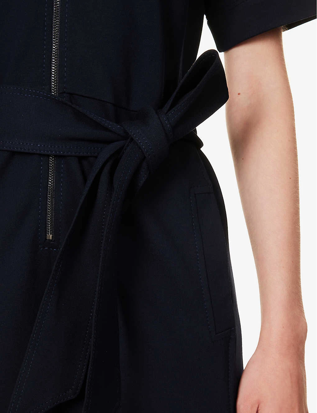 ME AND EM Regular-fit Wide-leg Stretch-woven Jumpsuit 7 ME AND EM Regular-fit Wide-leg Stretch-woven Jumpsuit - Image 5