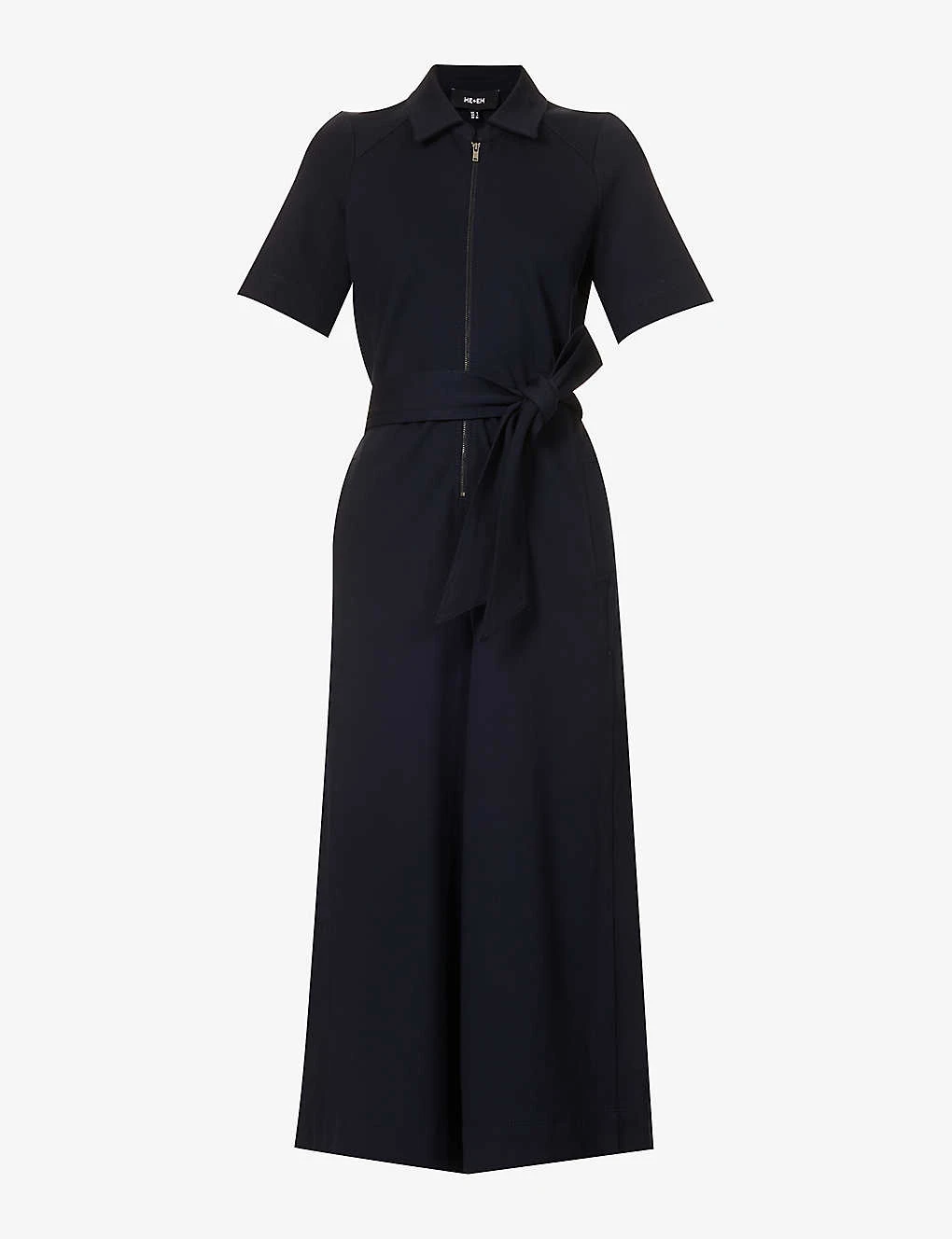 ME AND EM Regular-fit Wide-leg Stretch-woven Jumpsuit 3 ME AND EM Regular-fit Wide-leg Stretch-woven Jumpsuit