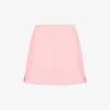 Girlfriend Collective High-rise A-line Stretch-recycled-polyester Mini Skort 2 Girlfriend Collective High-rise A-line Stretch-recycled-polyester Mini Skort -VogueVibe Store R04196138 CANDYPINK M