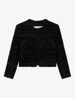 IRO Giovani Patch-pocket Tweed Jacket