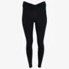 Sweaty Betty All Day 7/8 Cross-waist Stretch-woven Leggings -VogueVibe Store R04201975 BLACK M
