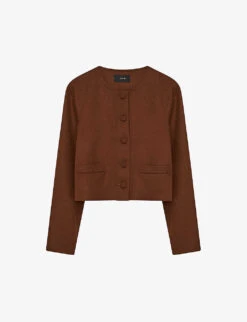 Joseph Jerome Single-breasted Wool And Silk-blend Jacket