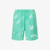 Wellness Tie-dye Cotton-jersey Shorts