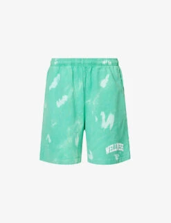 Wellness Tie-dye Cotton-jersey Shorts
