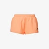Lacoste X Sporty & Rich Disco Brand-print Cotton-jersey Shorts -VogueVibe Store R04205207 RECIFAL M
